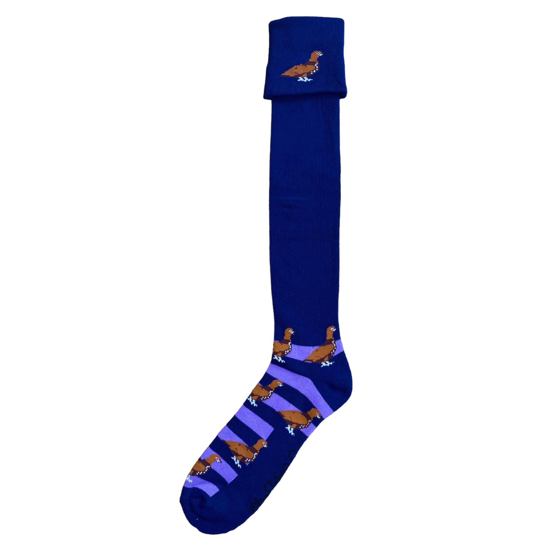 LOAFER SOCK NAVY/PURPLE main image 0