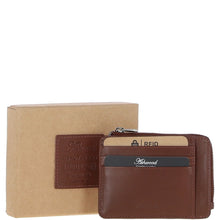  Leather Card Holder - Tan