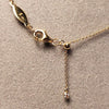 14ct Gold Plated Teardrop Pendant Necklace