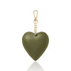 Italian Handmade Genuine Leather Heart Keyring Keychain