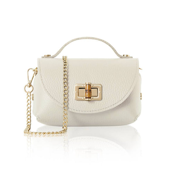 Chic Mini Top-Handle – Italian Handmade Leather Crossbody