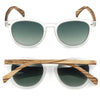 TAINE FROST Khaki Lens l Walnut Arms