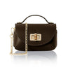 Chic Mini Top-Handle – Italian Handmade Leather Crossbody