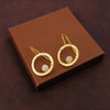 Rainbow Moonstone Earring June Birthstone Textured Earrings