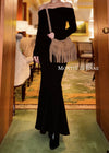 Italian Premium Suede Fringe Shoulder Crossbody Bag