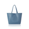 Italian Handmade Genuine Leather Oversized Tote Bag - BLACK