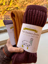 Cosy Alpaca Rib Cushion Socks - 2 Adult Sizes