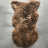 Natural British Brown Sheepskin Rug Hygge Nordic Decor