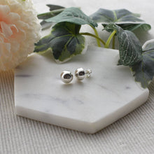  Sterling Silver large dome studs