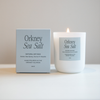 Orkney Sea Salt Luxury Vegan Soy Candle made in Scotland 