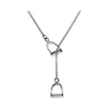 Cavelli thread-through Chain With Stirrups Necklace
