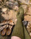 Cosy Alpaca Rib Cushion Socks - 2 Adult Sizes