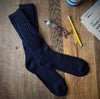 Cosy Alpaca Rib Cushion Socks - 2 Adult Sizes