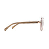 CLEO Bloom - Rose Gold Metal Frame l Brown Gradient Lens l Walnut Arms