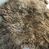 Natural British Brown Sheepskin Rug Hygge Nordic Decor