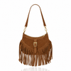 Italian Premium Suede Fringe Shoulder Crossbody Bag