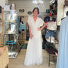Silk & Viscose Maxi Dress - Stone