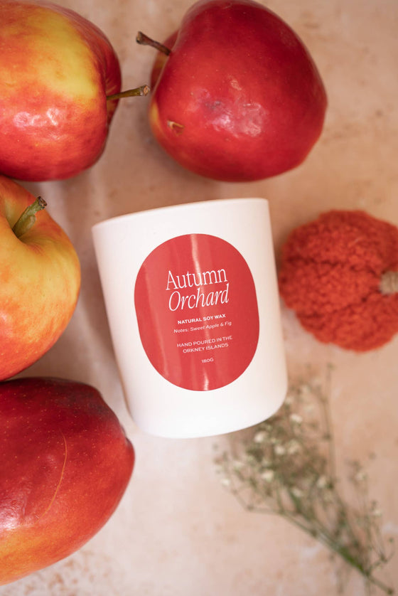 Autumn Orchard - Apple & Fig Soy Wax Candle