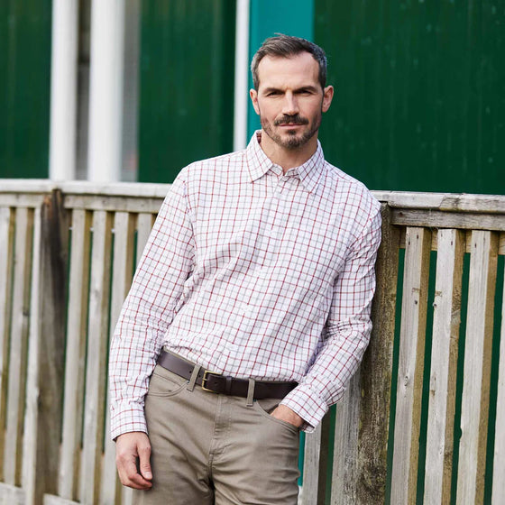 Men's Sedgebrook Shirt - Russet/Roasted Cashmere