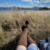 Cosy Alpaca Rib Cushion Socks - 2 Adult Sizes