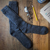 Cosy Alpaca Rib Cushion Socks - 2 Adult Sizes