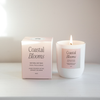 Coastal Blooms Peony Luxury Soy Candle - Scottish Made