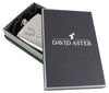 Stag Design 6oz Leatherette Hip Flask