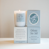 Orkney Sea Salt Luxury Vegan Soy Candle made in Scotland 