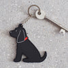 Keyring - Cocker Spaniel (Black)
