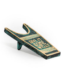  Cast Iron "Give It Some Welly" Boot Jack