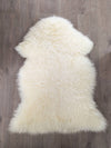 Natural Single Sheepskin Rug - British Large