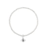Beautiful Bee Charm Bracelet- Sterling Silver