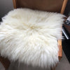 British Sheepskin Seat Cover Ivory Cream White
