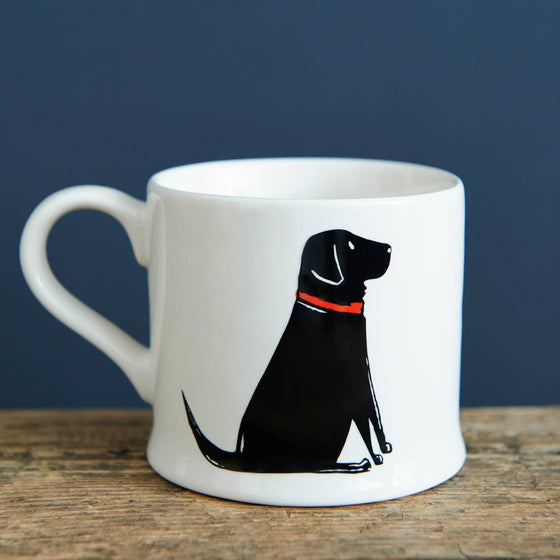 Mischievous Mutts Dog Mug - Single Black Labrador