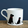 Mischievous Mutts Dog Mug - Black Labrador