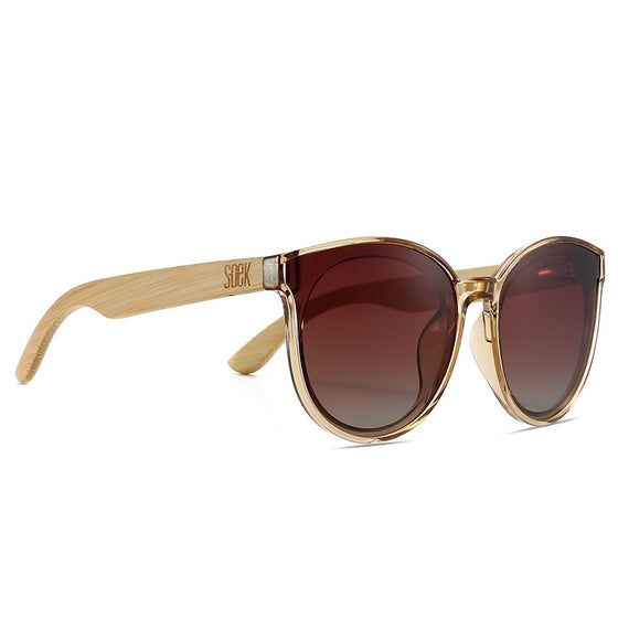 BELLA CHAMPAGNE l Brown Gradient Lens l Maple Arms