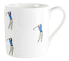 Golfer Fine Bone China Mug