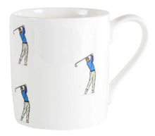  Golfer Fine Bone China Mug