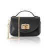 Chic Mini Top-Handle – Italian Handmade Leather Crossbody