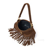 Italian Premium Suede Fringe Shoulder Crossbody Bag