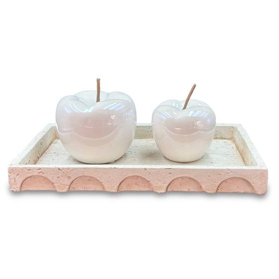 Pair of Porcelain Apples