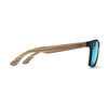FORRESTERS Blue Reflective Lens l Walnut Arms