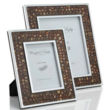  Cock Pheasant Feather & Glass Photo Frame