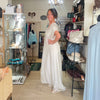 Silk & Viscose Maxi Dress - Stone