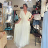 Silk & Viscose Maxi Dress - LEMON