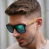 FORRESTERS Blue Reflective Lens l Walnut Arms