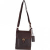 Leather Handbag Crossbody - Brandy