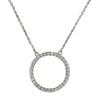 Sterling Silver Circle of Life Pendant & Chain