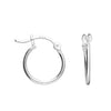 Sterling Silver Small Sleeper Earring Hoop