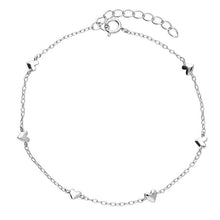  Sterling Silver Heart Bracelet